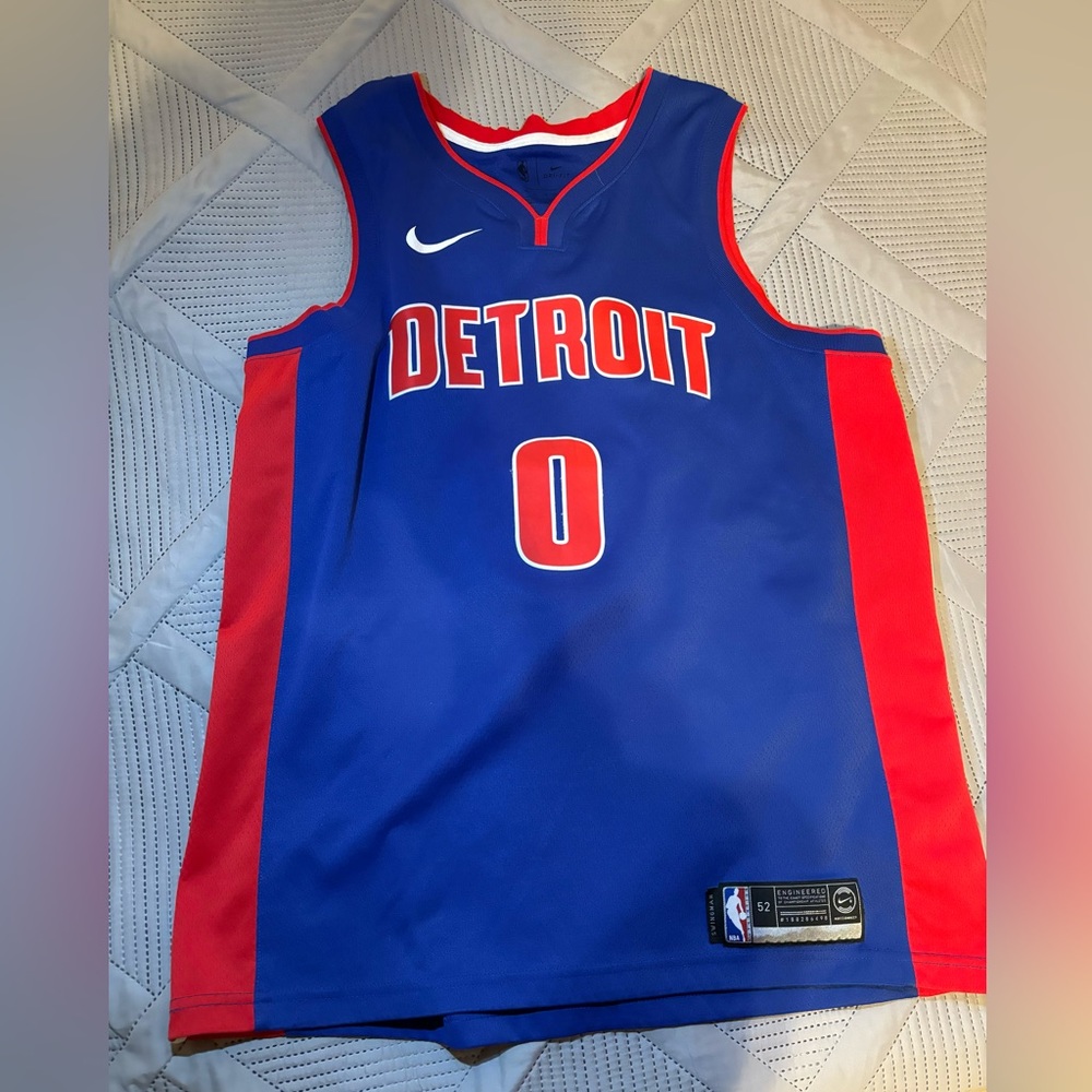 Nike NBA Jersey Detroit Pistons Andre Drummond White/Home - Size 52